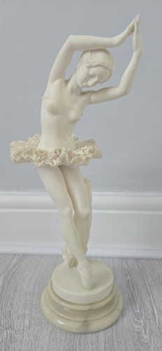 Alabaster ballet dancer - alabaster,