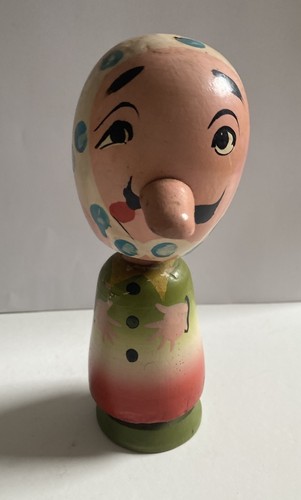 Vintage japanese wooden wobble - vintage,