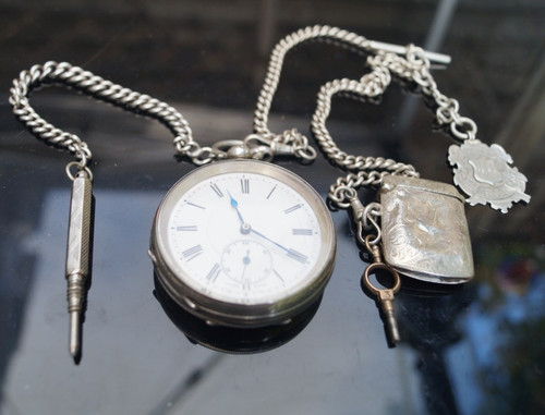 1919 sterling silver pocket - sterling,