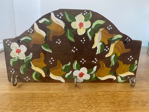 Vintage hand painted - vintage, wooden