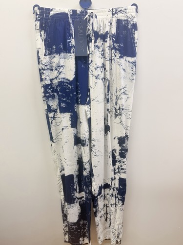 Summer navy and white trouser - navy,