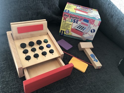 Brand new wooden till cash - new,