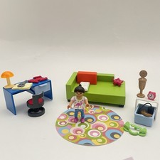 Playmobil 70209 Kid’s Room / Teenager's Room Furniture Set For Dolls house