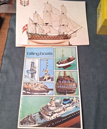 Vintage billing boats - vintage, catalogs