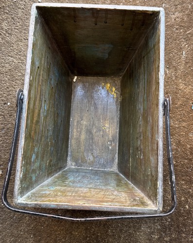 Antique wooden shoe shine - shine, box
