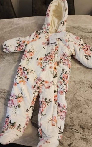 Next baby girls snowsuit - next, 9-12