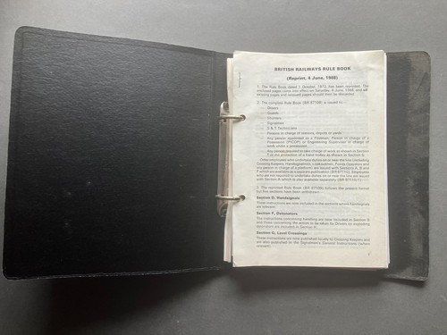 Vintage 1988 british - british, railways