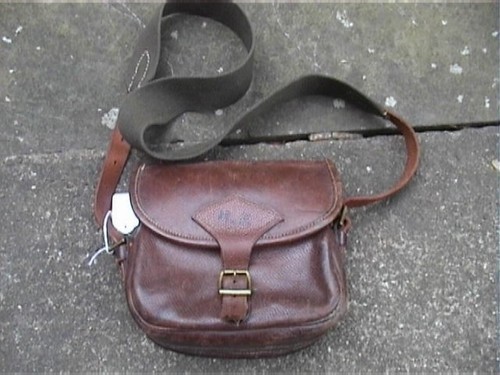 Vintage leather cartridge - vintage,