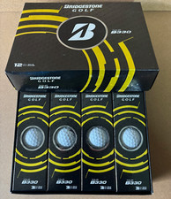 BRIDGESTONE TOUR B330 GOLF BALLS 1  X DOZEN NEW PREMIUM BALL WHITE TOUR SPIN