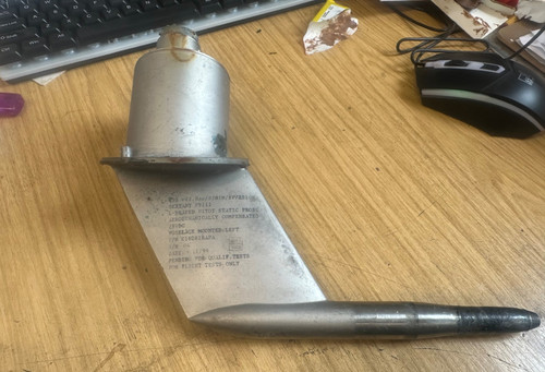 Aircraft static probe pitot - probe,