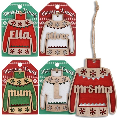 Christmas jumper wooden - christmas,