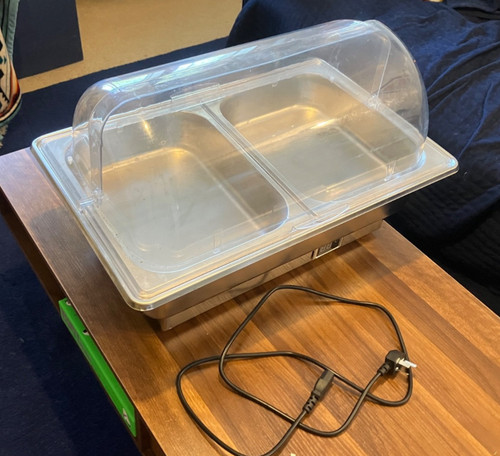 Electric food warmer chafing - electric,