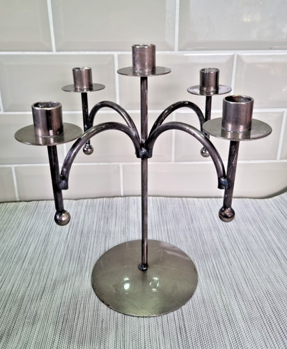Arm candelabra grey graphite - 5,