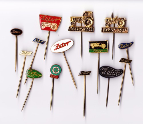 Vintage zetor tractor pin - zetor,