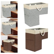 Stair Basket with Handles Step