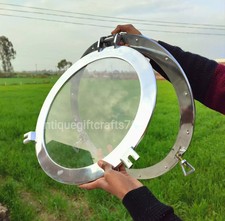 12" Nickel Plated Canal Boat