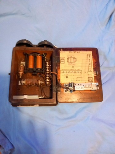 Vintage electric bell set - electric,