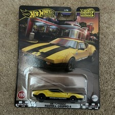 Hot Wheels Premium Boulevard Real Riders - De Tomaso Pantera Gruppo 4 Car #110