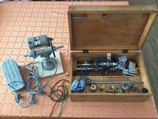 watchmaker tour Boley/Wolf.Jahn &Co. 8mm with motor and accessories