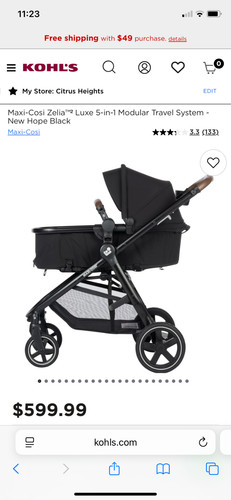 Maxi cosi zelia stroller - maxi,