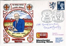 Manchester United FDC signed