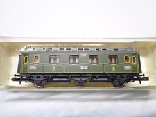 Minitrix 51 3160 51 Passenger Car K.Bay.Sts.B. 1st/2nd Class Original Box (12667)