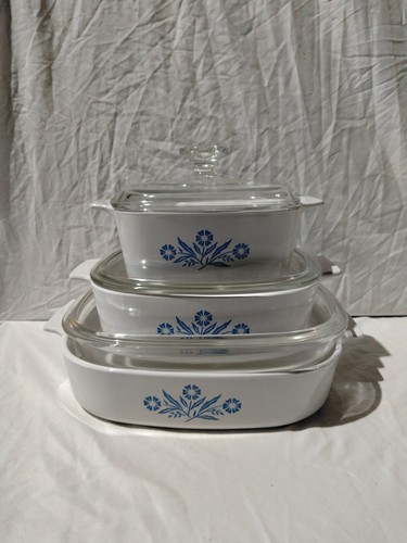 Corningware vintage cornflower - corningware,