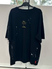 Mickey Mouse x Keith Haring T Shirt Sz M Limited by Zara Black Splash Edition