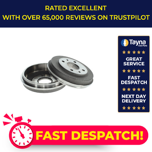 Brake drums fits - 2x,