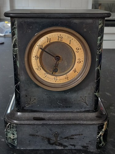 Antique french slate marble - antique,