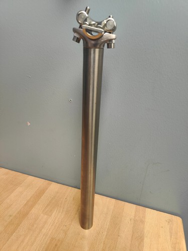 Titanium seatpost 2mm - titanium,