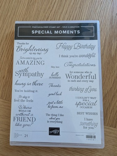 Stampin used special - ,