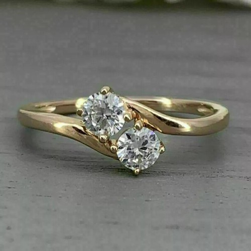 Round diamond two - round,