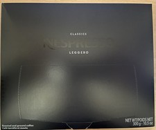 Nespresso Leggero Pro Pods Capsules, 50-Pack