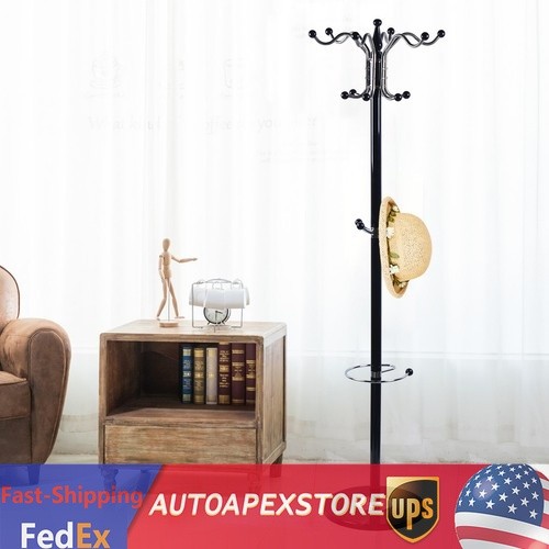 Coat rack hooks levels - 16,
