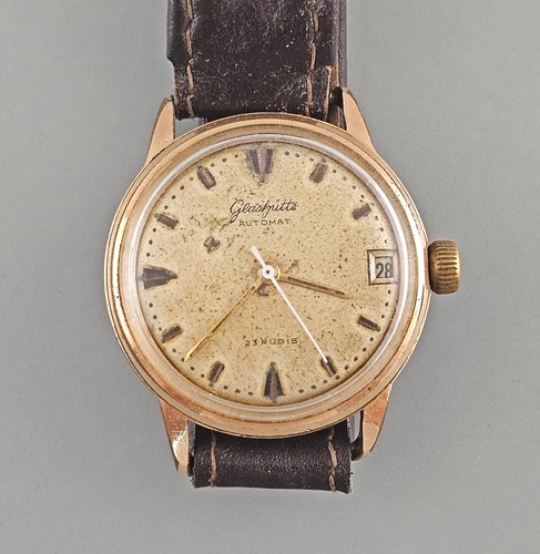 Wrist watch glashütte - wrist,
