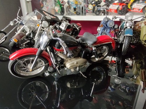 Franklin mint 1957 harley - franklin,