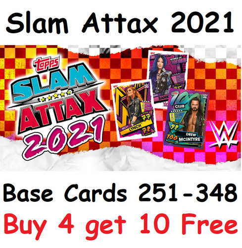 Wwe slam attax 2021 - attax,
