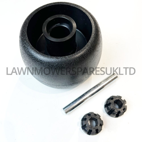 Anti scalp deck wheel kit - scalp, dia