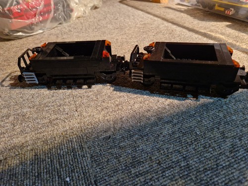 Lego moc train custom coal - lego,