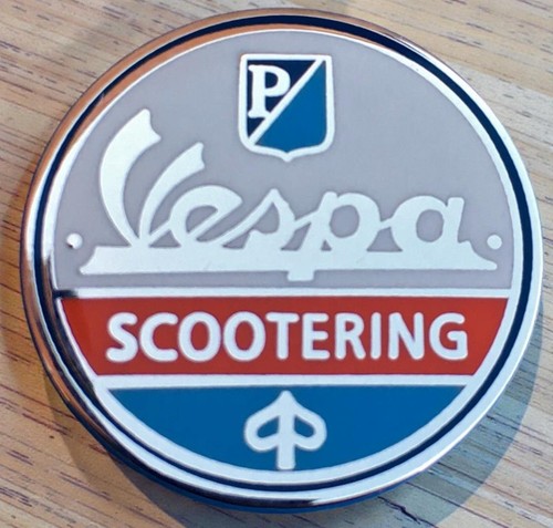 Scooter mod badge vespa - badge,