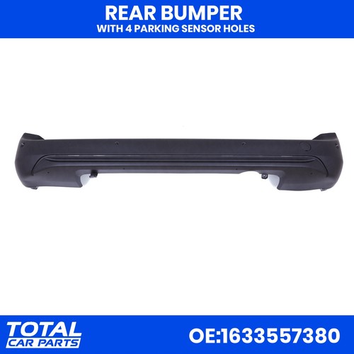 Rear bumper with pdc crash - with,