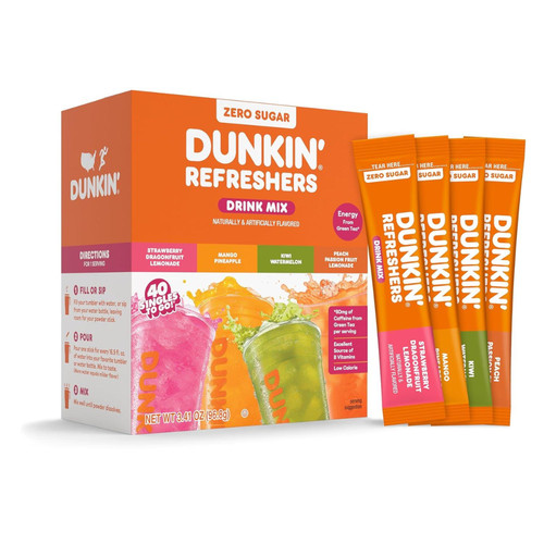 Dunkin refreshers singles - dunkin, to