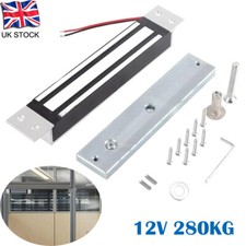 Electric Magnetic Door Lock w/LED Access Control Maglock 280KG Force DC12V 