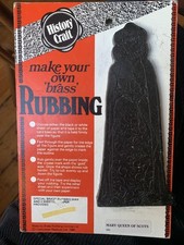 make your own brass rubbing