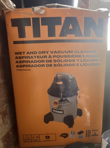 Titan wet and - and, vacuum