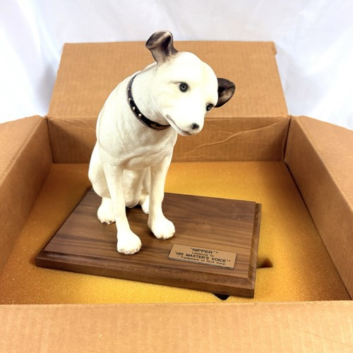 Vtg rca victor nipper - vtg, 10"
