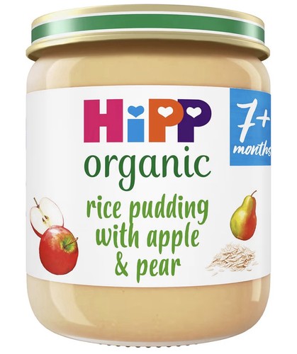 Hipp organic rice pudding - rice,