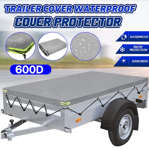 600d trailer cover with bungee - 600d,
