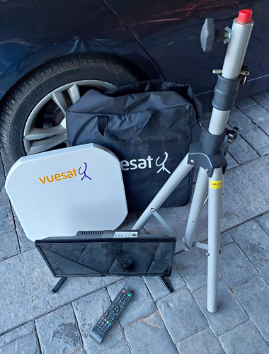 Vuesat satellite dish - vuesat,